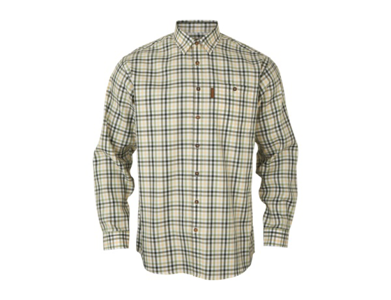 NEW HARKILA MILFORD SHIRT BEECH GREEN CHECK