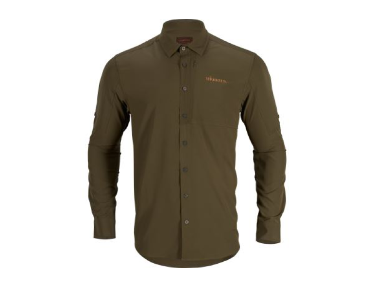 NEW HARKILA TRAIL LONG SLEEVED SHIRT WILLOW GREEN