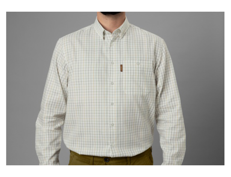 NEW HARKILA ALLERSTON LONG SLEEVED SHIRT EMERALD GREEN