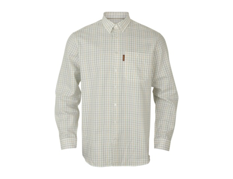 NEW HARKILA ALLERSTON LONG SLEEVED SHIRT EMERALD GREEN