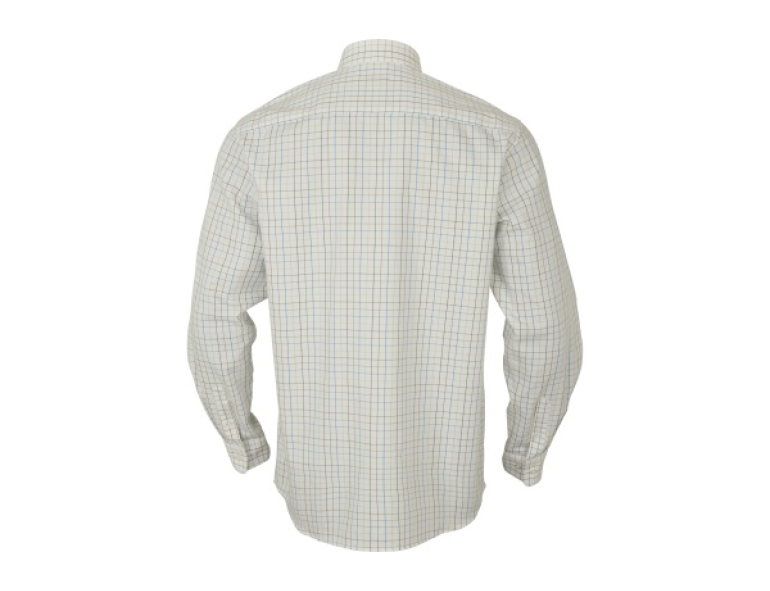 NEW HARKILA ALLERSTON LONG SLEEVED SHIRT STRONG BLUE/WHITE