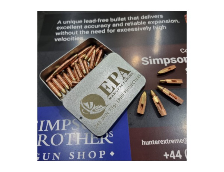 NEW EPA MANUFACTURING 223 HUNTER EXTRME 53GRAIN LPHP PROJECTILES