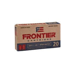 NEW HORNADY 223 68 GRAIN MATCH FRONTIER
