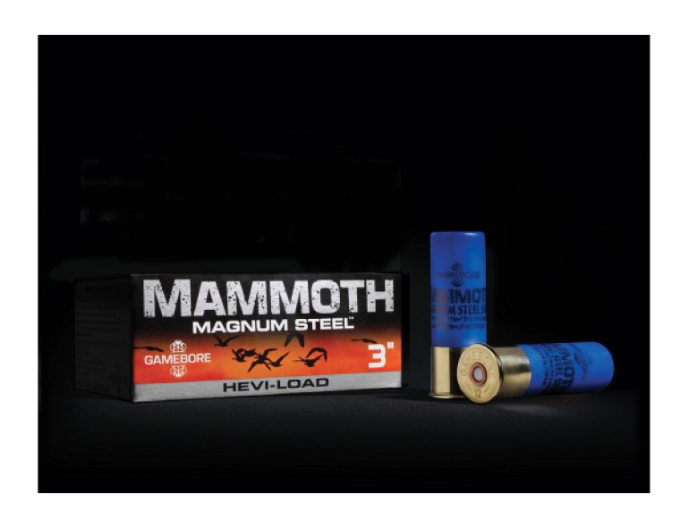 NEW GAMEBORE MAMMOTH STEEL 12G 3' 36 GRAM 3 PLASTIC