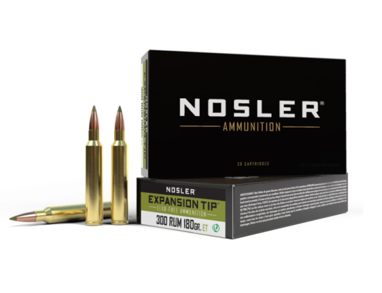 NEW NOSLER 300 RUM 180 GRAIN E-TIP