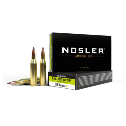 NEW NOSLER 243 90GRAIN GRAIN BALLISTIC TIP