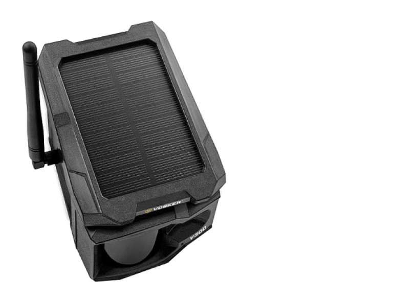 NEW VOSKER V300 LTE SOLAR CELLULAR SECURITY CAMERA BLACK