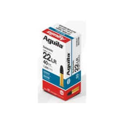 NEW AGUILA 22 40 GRAIN SOLID SUBSONIC
