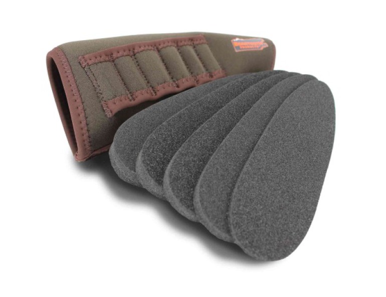 NEW BEARTOOTH COMB RAISING KIT RIFLE WITH AMMO HOLDER BROWN