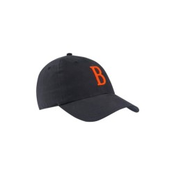 NEW  BERETTA UNISEX BIG B CAP BLACK & ORANGE