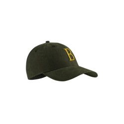 NEW  BERETTA UNISEX BIG B CAP BRITISH GREEN & GOLD