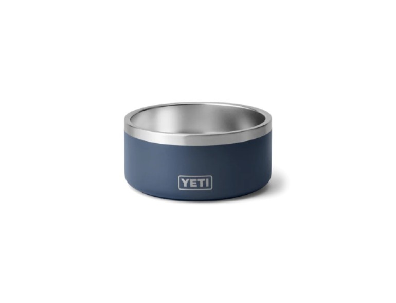 NEW YETI BOOMER NAVY DOG BOWL 4