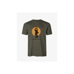 NEW SEELAND BUCK FEVER T-SHIRT GREEN MELANGE