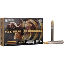 NEW FEDERAL CAPE-SHOK 375 H&H SWIFT-A-FRAME 300GR