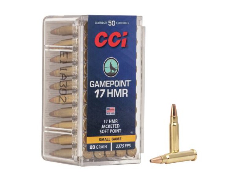 NEW CCI 17 HMR 20GR GAMEPOINT