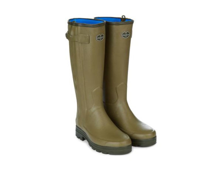 NEW LE CHAMEAU CHASSEUR NEOPRENE WELLINGTON BOOT