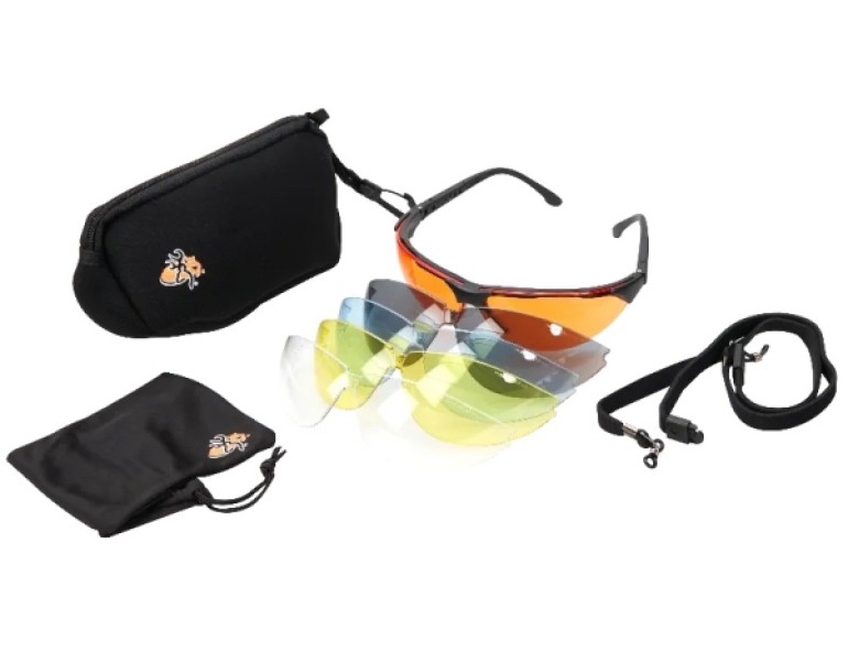 NEW BROWNING SHOOTING GLASSES CLAYMASTER
