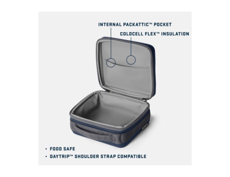 NEW YETI DAYTRIP INSULATED LUNCH BOX 5L CHARCOAL