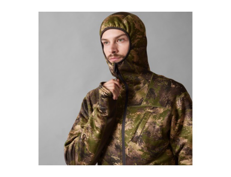 NEW HARKILA DEER STALKER CAMO FLEECE HOODIE AXIS MSP