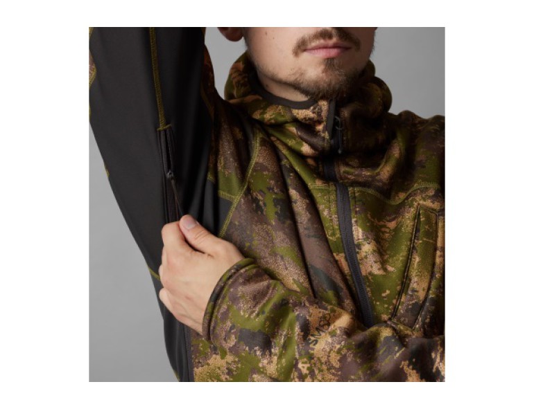 NEW HARKILA DEER STALKER CAMO FLEECE HOODIE AXIS MSP