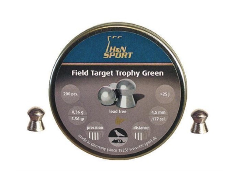 NEW H & N FIELD TARGET TROPHY  GREEN 177