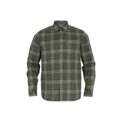NEW HARKILA FJELL SHIRT L/S  GREEN CHECK