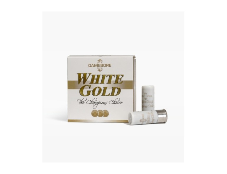 NEW GAMEBORE WHITE GOLD 12 28GRAM 8 PLASTIC