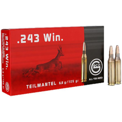 NEW GECO 243 WIN 105 GRAIN TEILMANTEL