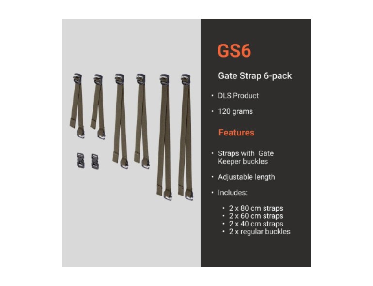 NEW VORN GS6 - GATE STRAP (6 PACK)