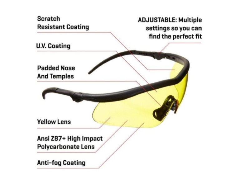 NEW ALLEN GUARDIAN SHOOTING GLASSES