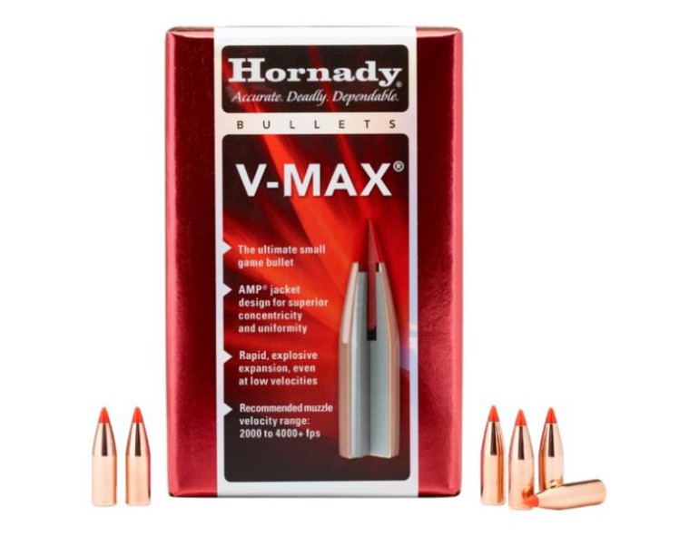 NEW HORNADY 6MM 75 GRAIN V-MAX #22420