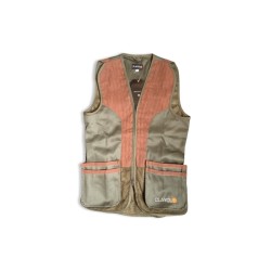 NEW CLAYCLO LADIES CLASSIC PRO SKEET VEST OLIVE GREEN