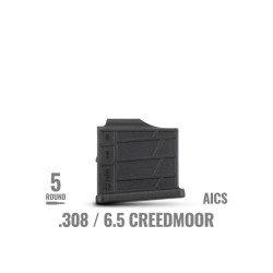 NEW MDT POLYMER MAGAZINE AICS COMPATIBLE 308/6.5CM 5 ROUND