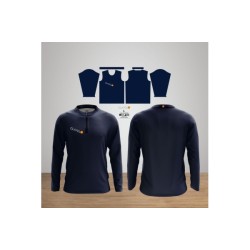 NEW CLAYCLO MENS LONG SLEEVE 1/4 ZIP TOP