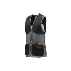NEW BERETTA UNISEX FULL MESH VEST BLACK & GREY