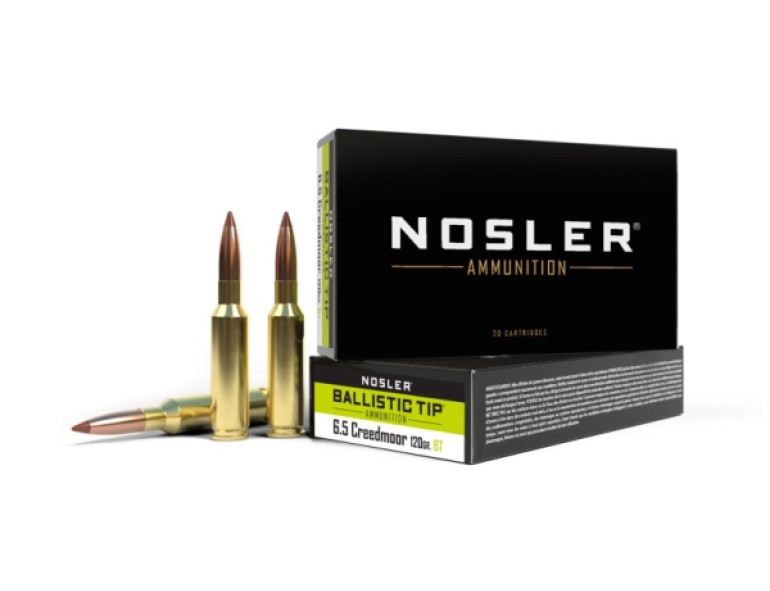 NEW NOSLER 6.5 CREEDMOOR 120 GRAIN BALLISTIC TIP
