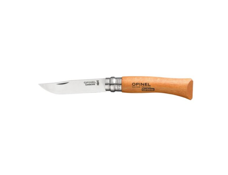NEW OPINEL NO 7 CARBON STEEL LOCKING KNIFE