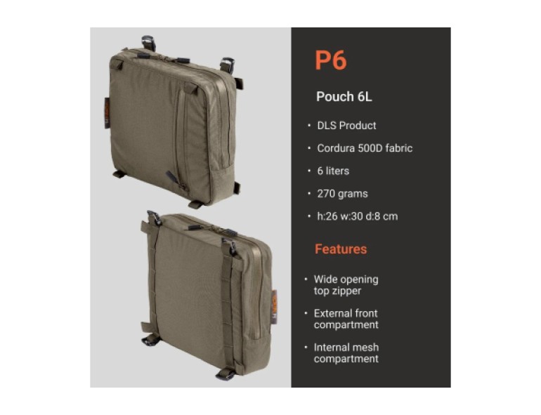 NEW VORN POUCH 6L