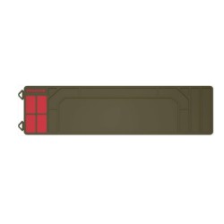 NEW RAISEEK CLEANING MAT LARGE RED/BROWN
