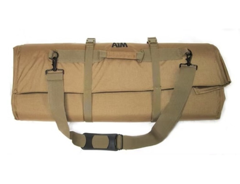 NEW AIM SCOUT ROLL UP MAT - TAN