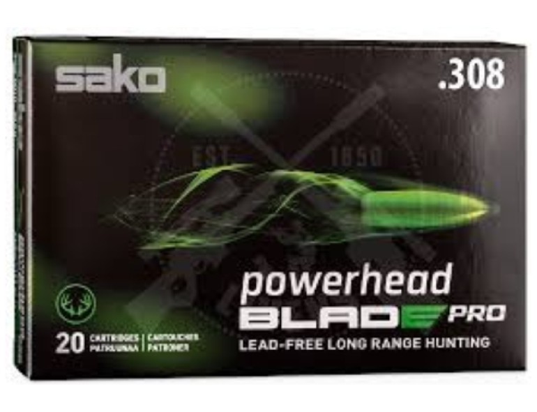 NEW SAKO 308 130 GRAIN POWERHEAD BLADE PRO