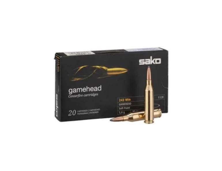 NEW SAKO 243 90GR GAMEHEAD
