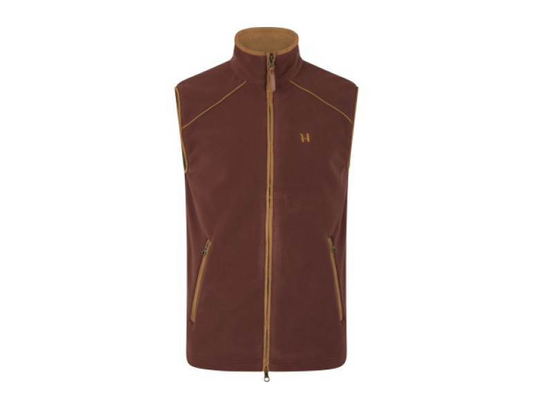 NEW HARKILA SANDHEM 200 WAISTCOAT BURGUNDY