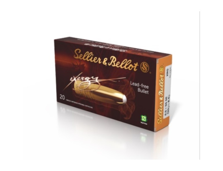 NEW SELLIER & BELLOT 6.5 X 55 130 GRAIN XRG
