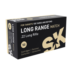 NEW SK LONG RANGE MATCH 40GRAIN 22LR