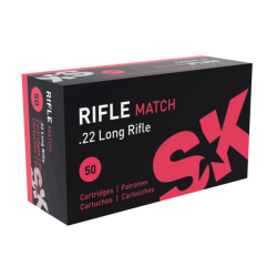 NEW SK RIFLE MATCH 40GRAIN 22LR