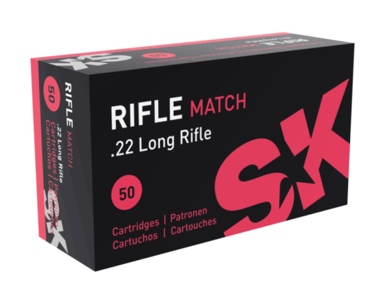 NEW SK RIFLE MATCH 40GRAIN 22LR