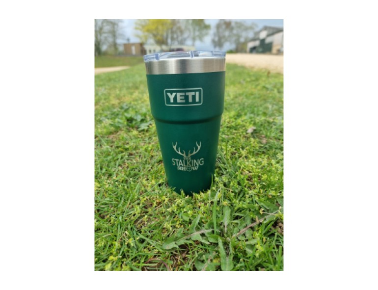 NEW YETI RAMBLER TUMBLER BLACK FOREST GREEN STACKABLE 20OZ THE STALKING SHOW 2026