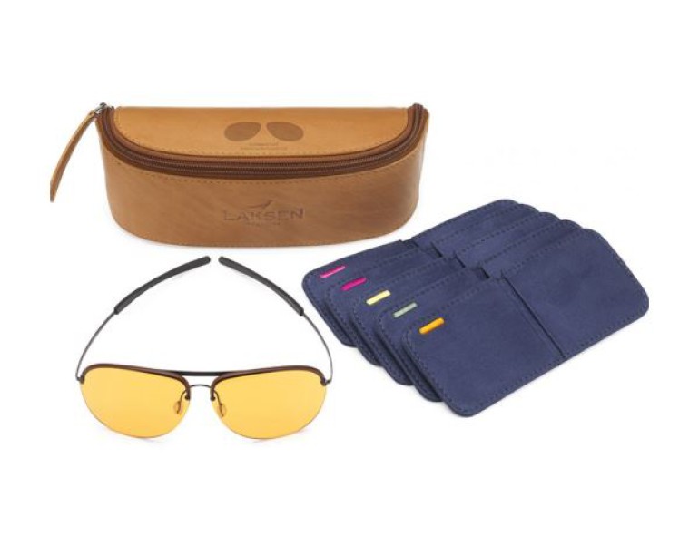 NEW LAKSEN SUNMASTER SHOOTING GLASSES