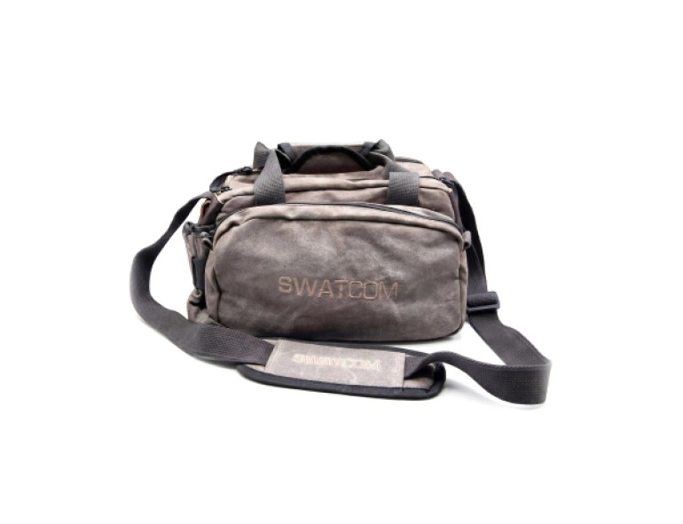 NEW SWATCOM MEDIUM RANGE BAG - BROWN CANVAS